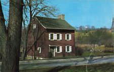 Richmondtown NY, Voorlezer's House, Oldest Schoolhouse in US, Vintage Postcard picture