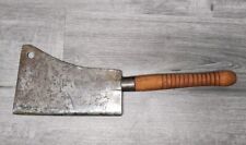 Vintage Fulton Tool Co. Meat Cleaver 10 Inch picture