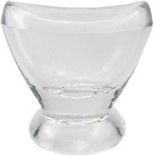 glass eye wash cup with engineering design to fit eyes picture