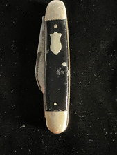 Vtg Utica Cutlery Co Utica NY Pocket Knife 3 Blades c1932-1942 picture