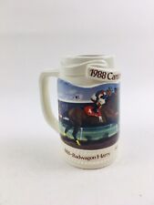 1988 Canterbury Downs Commemorative Cup/Stein 1985-Badwagon Harry Coffee Mug picture