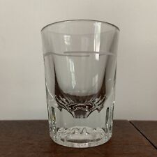 VINTAGE Heavy Bottom Shot Glass Commercial Barware w/ Pour Line 3in. LIBBEY picture
