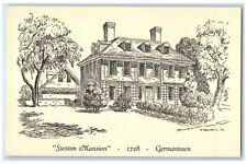 c1940 Stenton Mansion Germantown William Philadelphia Pennsylvania PA Postcard picture