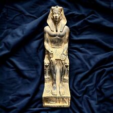 Rare King Khafre Sphinx Statue - Majestic Pharaoh of Pyramids | Egyptian Mede picture
