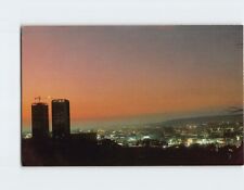 Postcard Night View of Tijuana Baja California Mexico picture