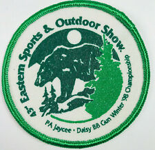 Eastern Sports & Outdoor Show 43rd 1998 Harrisburg Pennsylvania Jaycee Patch A6 picture
