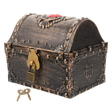  Decorative Treasure Chest Vintage Treasure Box Pirate Chest Small Storage Box picture
