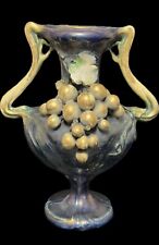 Antique Edda Teplitz Amphora Austrian Art Nouveau Grape Motif 8
