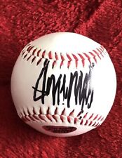 President Donald Trump hand signed baseball with COA picture