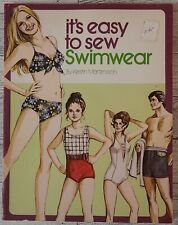 Vintage Kwik-Sew It's Easy to Sew Swimwear ~ Kerstin Martensson ~ 1972 picture