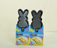 NEW Peeps Rabbit Pancake Mix & Skillet Set, 2023, Best By 4/23 Lot of 2 picture