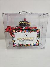 Vintage Mary Engelbreit By Dritz Collectible Checkered Teapot Pincushion NOS picture
