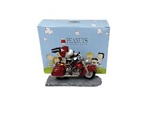 Peanuts Collection Joe Cool On Motorcycle Snoopy Woodstock Westland 8224 picture