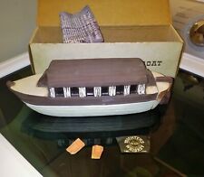 1977 Michter's Canal Boat Whiskey Decanter with box Empty liquor bottle michters picture