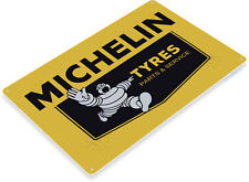 Michelin Service Tire Auto Garage Shop Retro Logo Wall Art Decor Metal Tin Sign picture