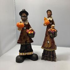 Vintage Tii Collection Harvest Pilgram Figurines Thanksgiving Autumn picture