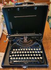 Antique 1920s CORONA FOUR PORTABLE TYPEWRITER With Original Case - Works  picture