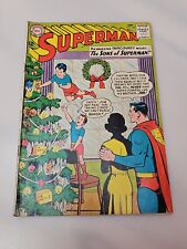 SUPERMAN COMIC # 166 JANUARY 1964 DC SILVER AGE picture