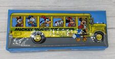 Vintage Walt Disney Productions Mickey Mouse School Vinyl Pencil Box  picture