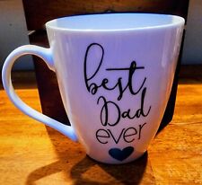 Pfaltzgraff BEST DAD EVER💙 16 oz Coffee Mug EXC Unused Condition  picture