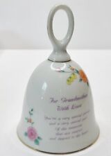 Vintage Russ Berrie Ceramic Bell Grandmother With Love Figurine Collectible 4224 picture