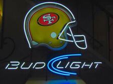 CoCo San Francisco 49ers Bvd Light Helmet Logo Beer Neon Sign Light 24