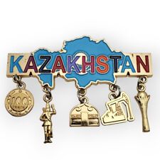 Kazakhstan Souvenir Metal Refrigerator Fridge Magnet Travel Tourist Gift Astana picture