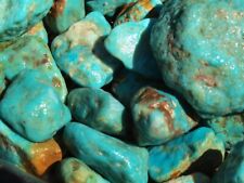 1/4  Pound Polished AAA Lots Kingman Arizona Turquoise Blue and Green Rough picture