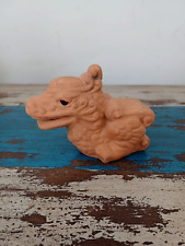Small vintage terracotta figure of a dragon / creature picture