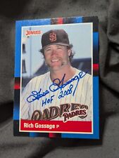 Goose Gossage Autograph 1988 Donruss San Diego Padres 'HOF 2008'  picture