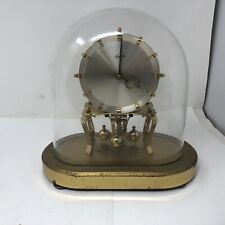 VINTAGE KUNDO SKELETON CLOCK GERMANY BRASS - PREOWNED picture