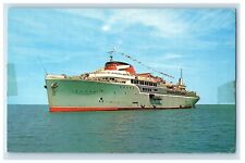 1962 S.S Aquarama Steamer Ship Ocean Liner Cleveland Ohio OH Vintage Postcard picture