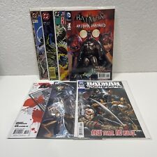 Comic Book Lot Batman 7 Issues - Outsiders Variant Bloodlines Arkham Dark Knight picture
