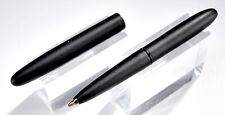 Vintage Space Pen Bullet by Fisher - Matte Black - Working Condition picture
