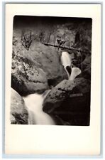 c1910's Peek-A-Boo Falls Cascade Canyon El Paso County CO RPPC Photo Postcard picture