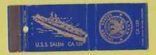 Matchbook Cover - USS Salem CA 139 Navy picture