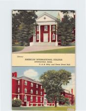 Postcard American International College Springfield Massachusetts USA picture