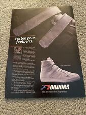 Vintage 1983 BROOKS TRANSITION Shoes Poster Print Ad 1980s picture