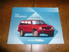 1992 Jeep Cherokee Sales Brochure/Flyer  - Vintage picture