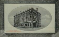 Postcard Oregon Astoria 1st National Bank Building frame like PNC 23-3450 picture