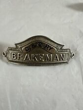 Vintage C&O Chesapeake & Ohio Railway Railroad Brakeman Hat Badge picture