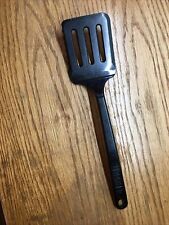 Vintage Ultratemp Slotted Serrated Spatula 2101 Black 12.5” picture