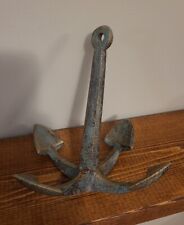 Decorative Nautical Ship Anchor, Solid Iron, Antique Bronze Petina Home Decor picture