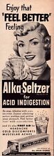 Alka-Seltzer for Acid Indigestion 