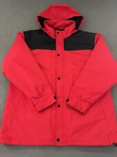 Disney Parks Worldwide Services Unisex Large 100% Polyester Jacket Red Black picture