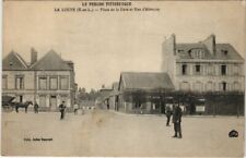 CPA AK La Loupe Place de la Gare et Rue d'Alencon FRANCE (1179527) picture