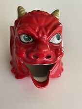 Vintage Shafford Smoker Devil Demon Red Head Ashtray Smoker Nose picture