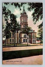 Lockport NY-New York, Court House, Rotograph c1910 Vintage Postcard picture