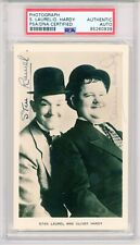 Oliver Hardy & Stan Laurel ~ Signed Autographed Vintage Photo ~ PSA DNA Encased picture