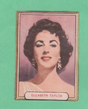 1950's Elizabeth Taylor   Bruguera Spanish  Film Card  Very Rare picture